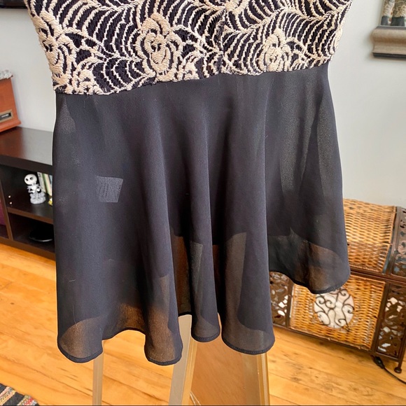 *NWOT* Fancy Knit Babydoll Blouse - Picture 4 of 8